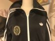 画像7: 【USED】・adidas/アップリケトラックジャケット　ブラック (7)