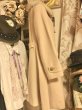 画像2: 【USED】・Jane Marple/ファー襟コート　アイボリー (2)