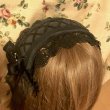 画像3: 【USED】・ヘッドドレス風カチューシャ　ブラック (3)