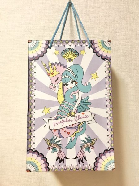 画像1: 【USED】・Irregular Choice/ショップBOXバッグ (1)