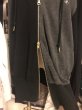 画像9: 【USED】・Vivienne Westwood MAN /オーブ刺繍ビッグフードパーカー　ブラック×グレー (9)
