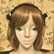 画像5: 【USED】・ヘッドドレス風カチューシャ　ブラック (5)