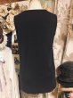 画像3: 【USED】・COMME CA ISM ラインストーンタンクトップ　ブラック (3)
