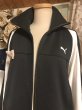 画像6: 【USED】・PUMA/トラックジャケット　ブラック×ホワイト　＋リボンブローチ付き (6)