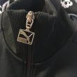 画像10: 【USED】・PUMA/トラックジャケット　ブラック×ホワイト　＋リボンブローチ付き (10)