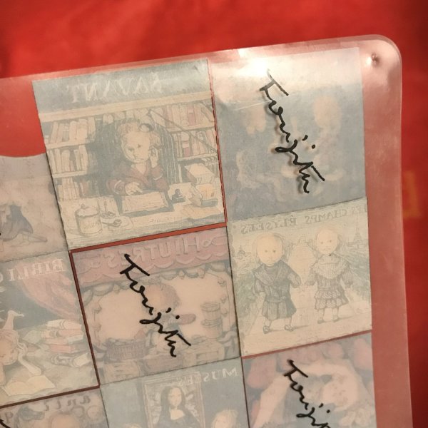 画像7: 【USED】・藤田嗣治 子供の絵クリアファイル (7)