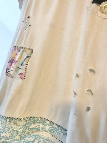 画像5: 【夜の街燈 Street Lamp at Night】・アシンメトリーなごちゃごちゃリメイクT (5)