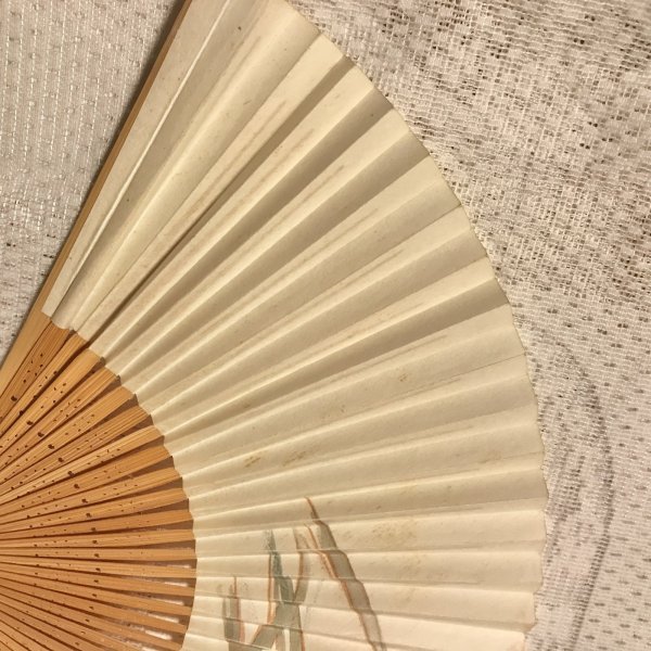 画像5: 【VINTAGE】・鳥の扇子 (5)