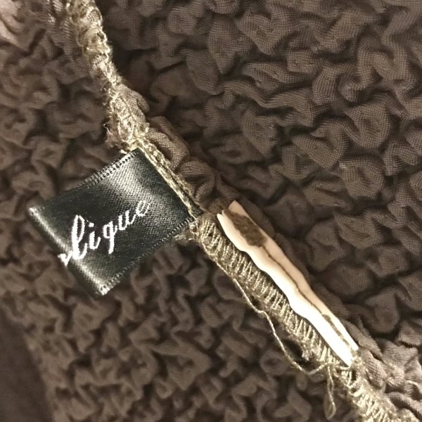 画像8: 【VINTAGE】・ポップコーン風生地のジャケット　ブラウン (8)