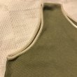 画像4: 【USED】・リブ生地タンクトップ　オリーブグリーン (4)