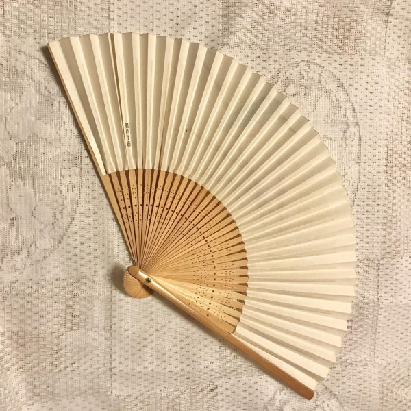 画像2: 【VINTAGE】・鳥の扇子 (2)