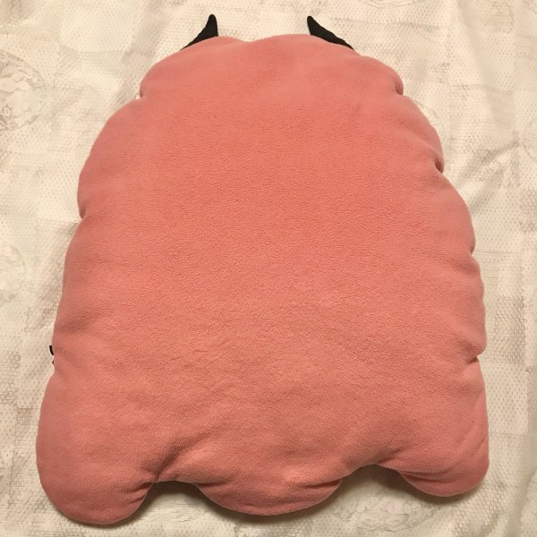 画像5: ※SALE※【USED】・BLACK PEASE NOW エビィちゃんクッション　ピンク (5)