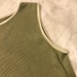 画像5: 【USED】・リブ生地タンクトップ　オリーブグリーン (5)