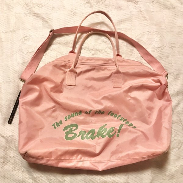 画像1: 【VINTAGE】・スポーツボストンバッグ　ピンク (1)