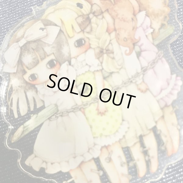 画像3: 【USED】・少女主義的水彩画家　たま Tama イラストブローチ (3)