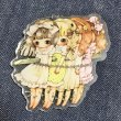画像1: 【USED】・少女主義的水彩画家　たま Tama イラストブローチ (1)