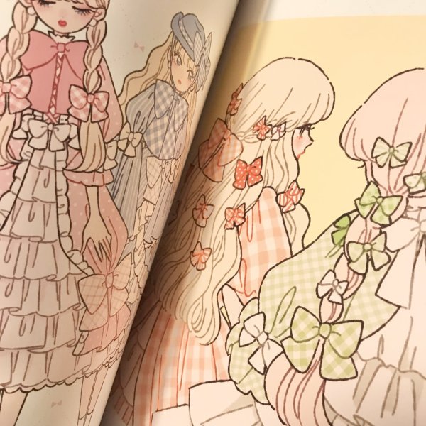 画像5: 【USED BOOKS】・FASHION ILLUSTRATION BOOK たなか ファッションイラストブック (5)