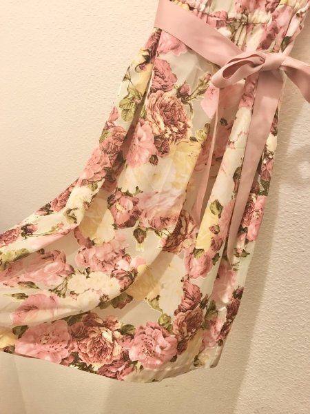 画像2: 【USED】・Le salon d’Y. 花柄ワンピース (2)
