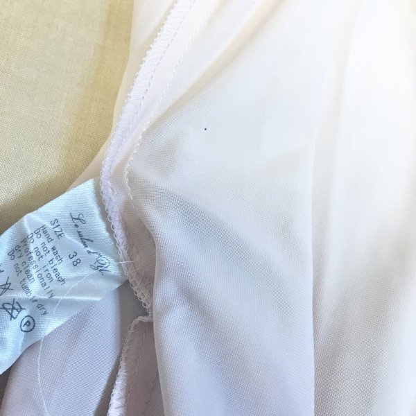 画像10: 【USED】・Le salon d’Y. 黒レースワンピース 黒×ピンク (10)