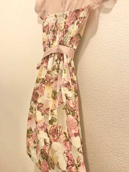 画像8: 【USED】・Le salon d’Y. 花柄ワンピース (8)