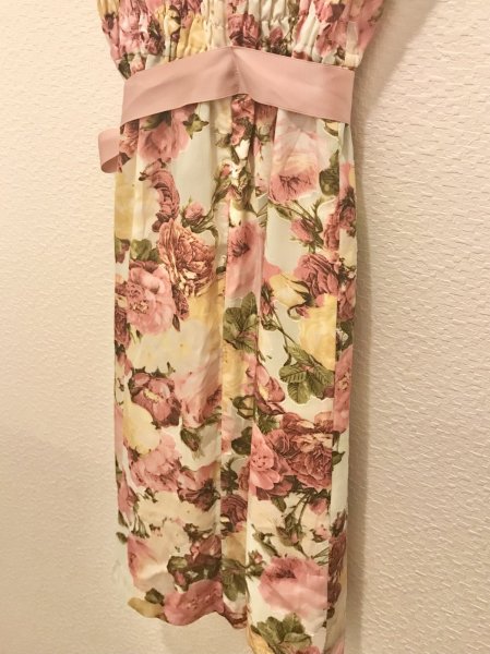 画像7: 【USED】・Le salon d’Y. 花柄ワンピース (7)