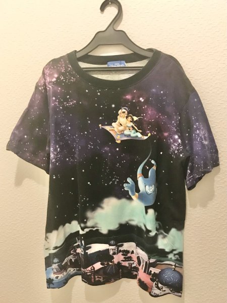 画像1: 【USED】・TOKYO Disney RESORT/Aladdin アラビアンコーストTシャツ　M (1)