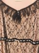 画像5: 【USED】・Le salon d’Y. 黒レースワンピース　黒×ピンク (5)