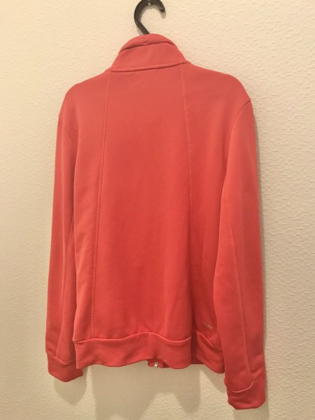 画像2: 【USED】・adidas　トラックジャケット　レッド (2)