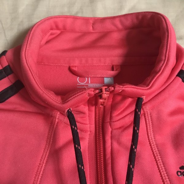 画像9: 【USED】・adidas　トラックジャケット　レッド (9)