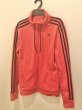 画像1: 【USED】・adidas　トラックジャケット　レッド (1)