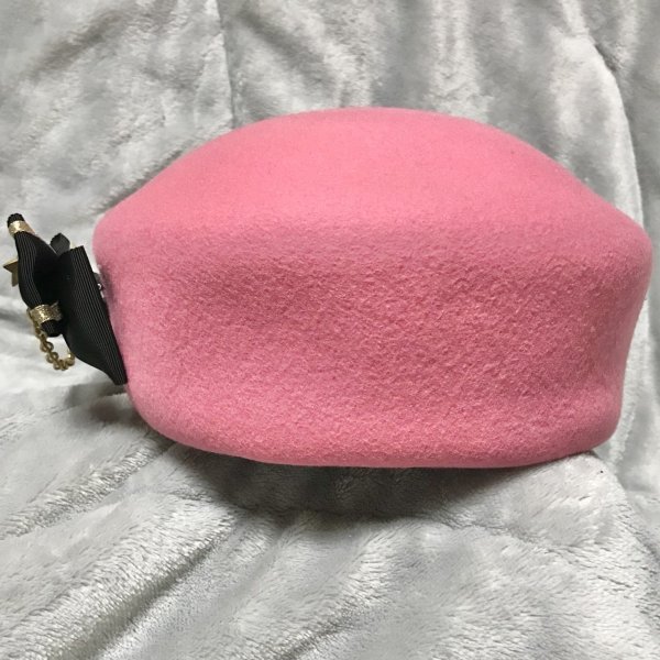 画像2: 【USED】・/Twinkleトーク帽 ピンク (2)