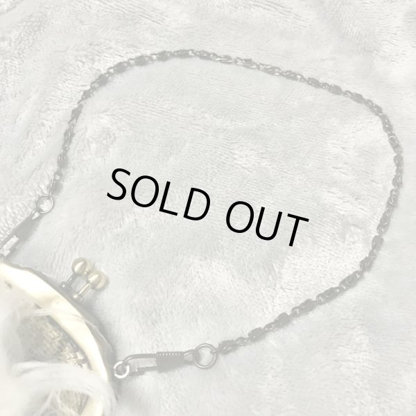 画像9: 【USED】・福寿ドール　うさぎドールがま口ミニバッグ (9)