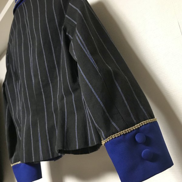 画像6: 【USED】・ALICE and the PIRATES/レジメンタルオーケストラジャケット　ブルー (6)