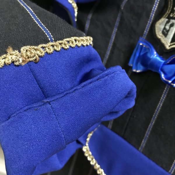 画像12: 【USED】・ALICE and the PIRATES/レジメンタルオーケストラジャケット　ブルー (12)