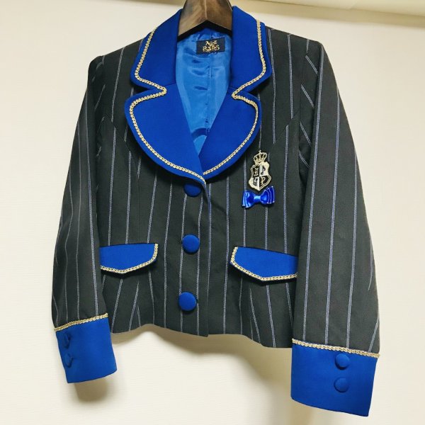 画像1: 【USED】・ALICE and the PIRATES/レジメンタルオーケストラジャケット　ブルー (1)