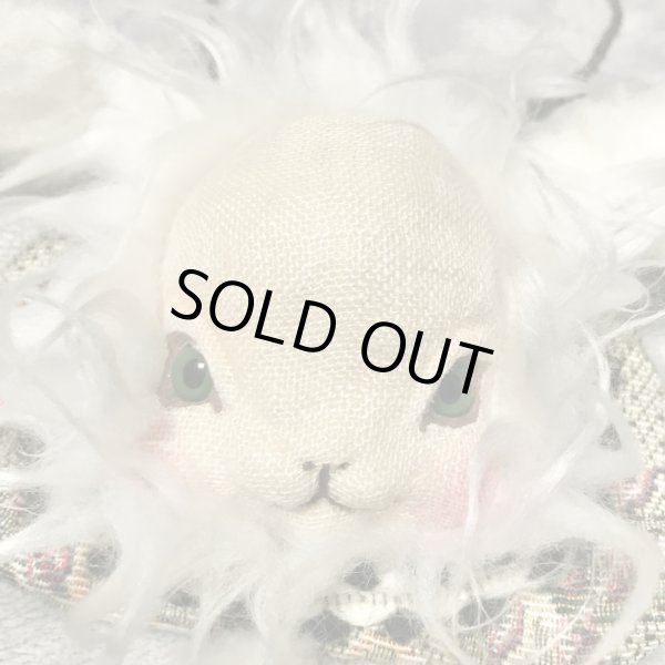 画像4: 【USED】・福寿ドール　うさぎドールがま口ミニバッグ (4)